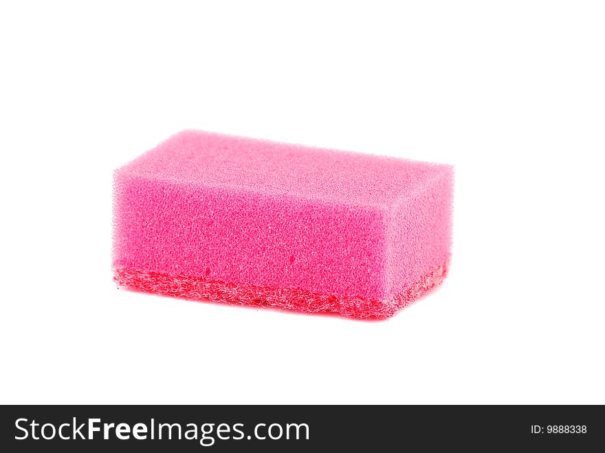Small sponge for washing of ware and for cleaning in various conditions.