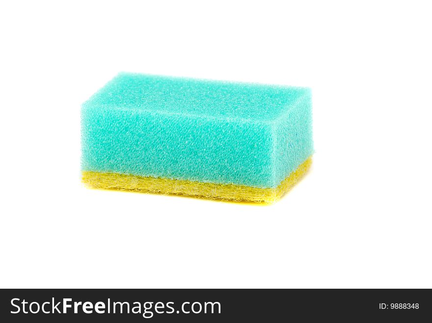 Small sponge for washing of ware and for cleaning in various conditions.