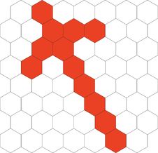 Hexagonal  3d Pattern 03 Royalty Free Stock Images