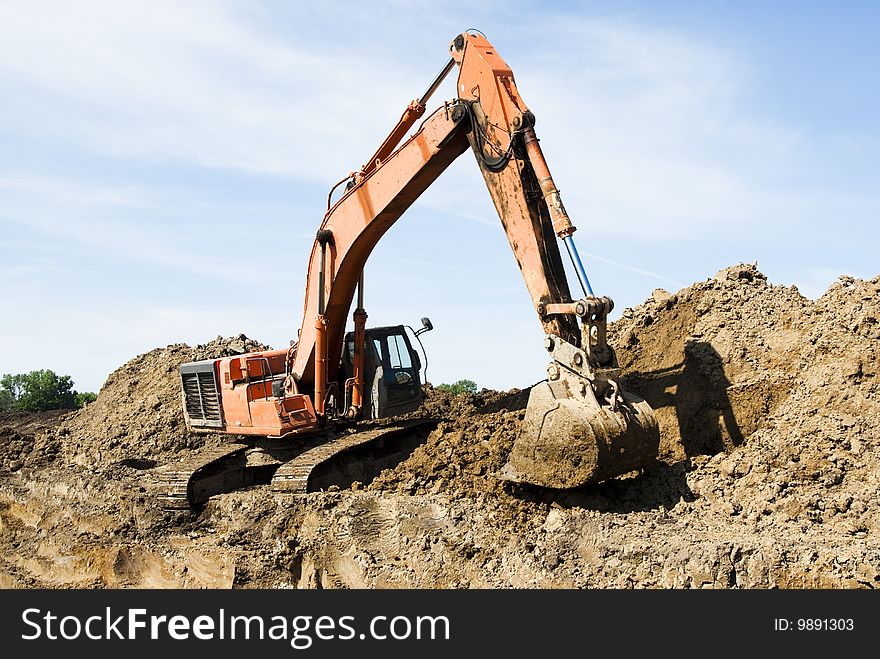 Excavation at the Louis & Clark Regional Water System pipeline construction site in South Dakota. Excavation at the Louis & Clark Regional Water System pipeline construction site in South Dakota