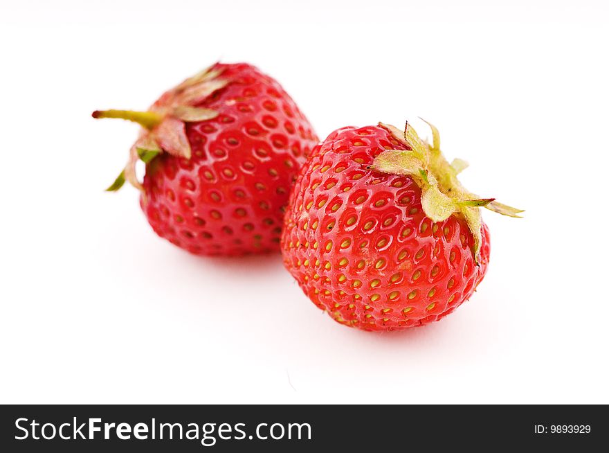 Strawberry isolated on white background