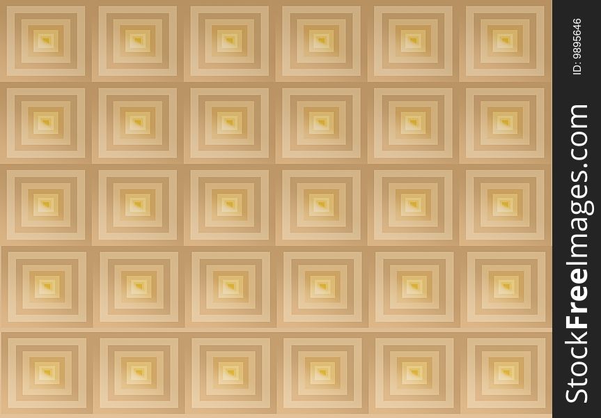 Square brown texture. Abstract shapes illustration design