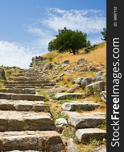 Ancient stairway to heaven, Turkey