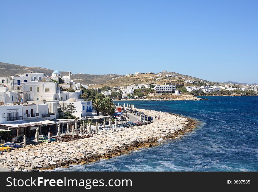 Harbor In Paros