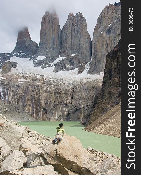 The towers, Torres Del Paine National Park, Chile