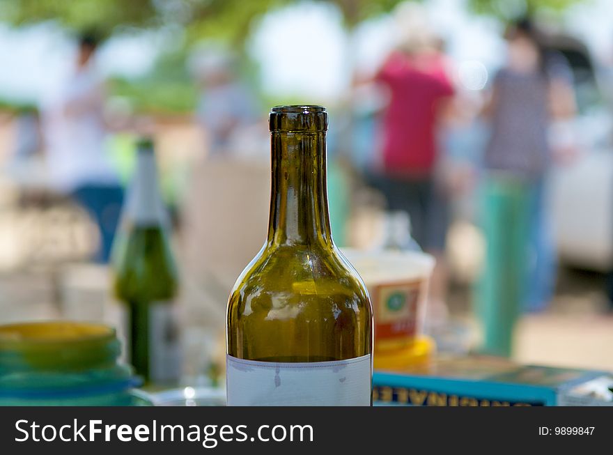 Picnic event at a winery. Picnic event at a winery