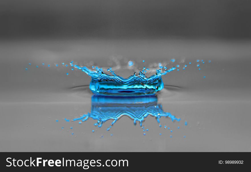 Water, Blue, Aqua, Drop