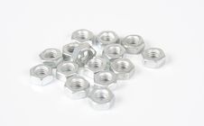 Bolts On White Stock Image Bolts On White Stock Image