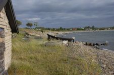 Old Fishing-port Stock Photo Old Fishing-port Stock Photo