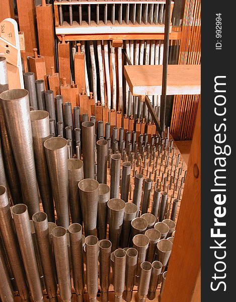 Organ pipes