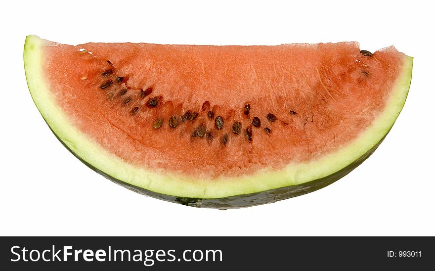 Fresh isolated watermelon