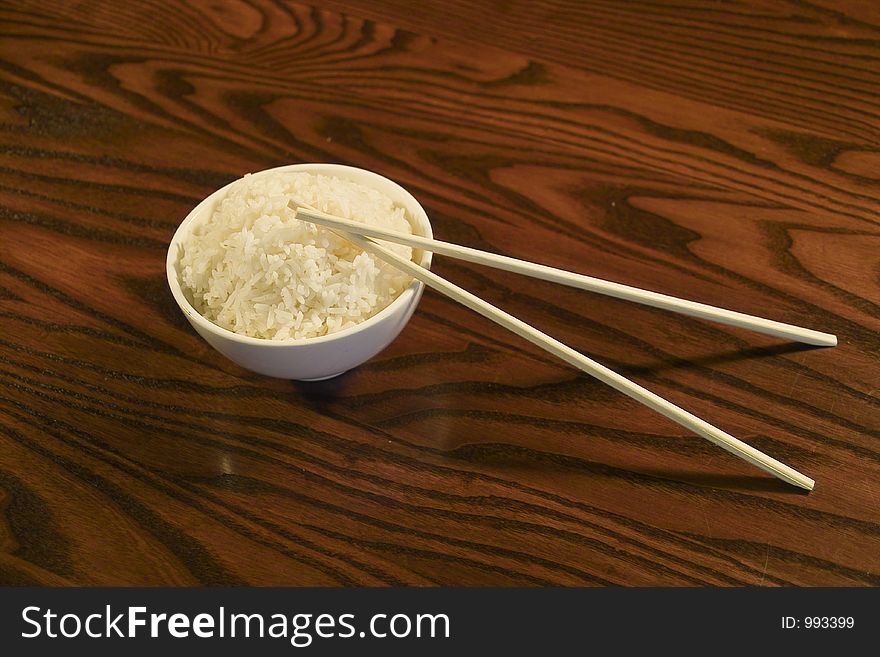 Bowl of rice. Bowl of rice