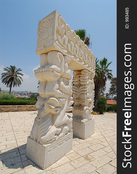 Statue of Faith Tel Aviv Israel