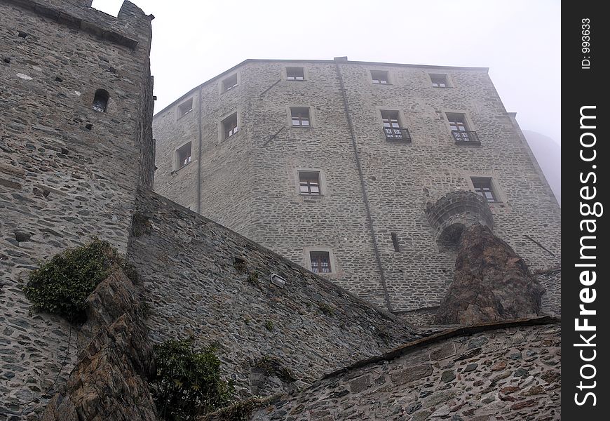 Medieval Castle in Italy. Medieval Castle in Italy
