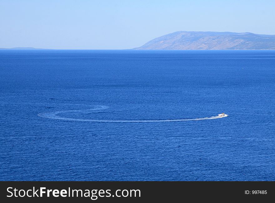 Sea and boat