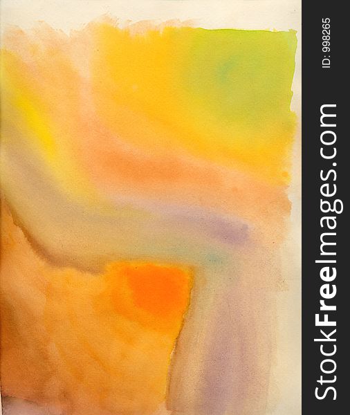 Watercolor painting for backgrounds. Watercolor painting for backgrounds
