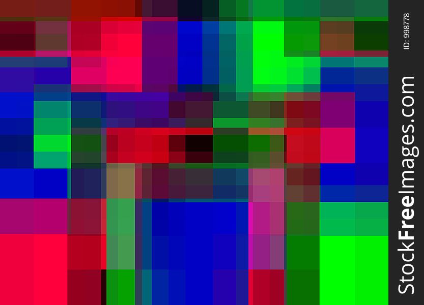 An abstract  color background made from squares. An abstract  color background made from squares.