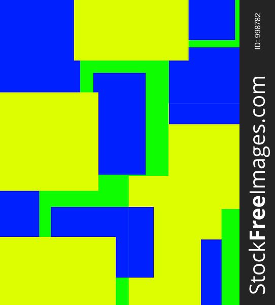 An abstract  color background made from squares. An abstract  color background made from squares.