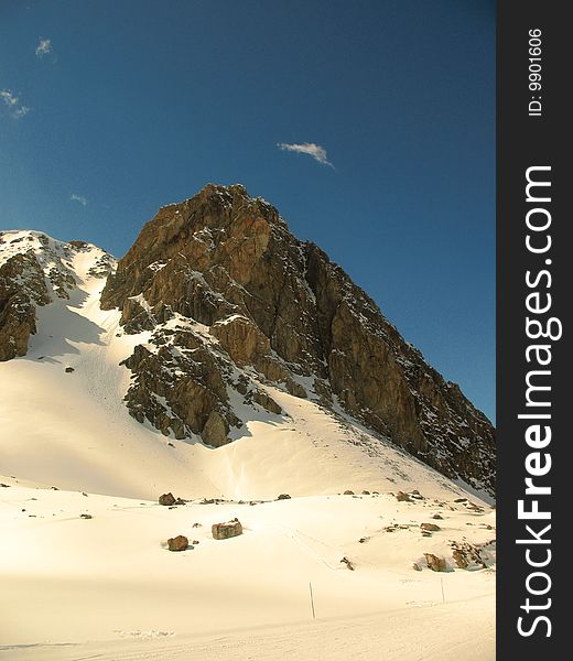 Rock in the French Alps