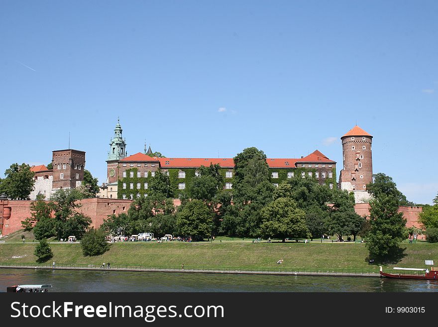 Old renaissance castle in poland, one of the most popular. Old renaissance castle in poland, one of the most popular