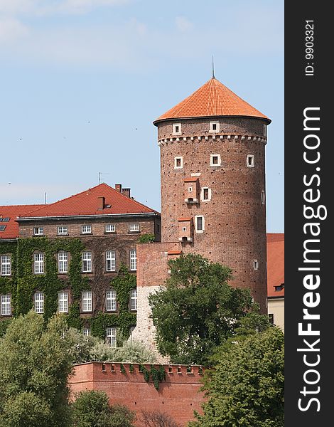 Old renaissance castle in poland, one of the most popular. Old renaissance castle in poland, one of the most popular