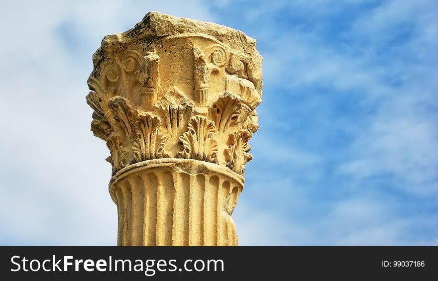 Column, Landmark, Structure, Monument