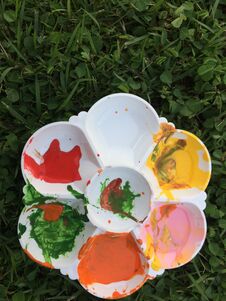 Art Plaint Concept Stock Image