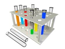 Test Tubes With Chemical Reactants Of Various Colo Royalty Free Stock Photos Test Tubes With Chemical Reactants Of Various Colo Royalty Free Stock Photos