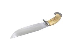 Handmade Knife (with Clipping Path) Royalty Free Stock Images Handmade Knife (with Clipping Path) Royalty Free Stock Images