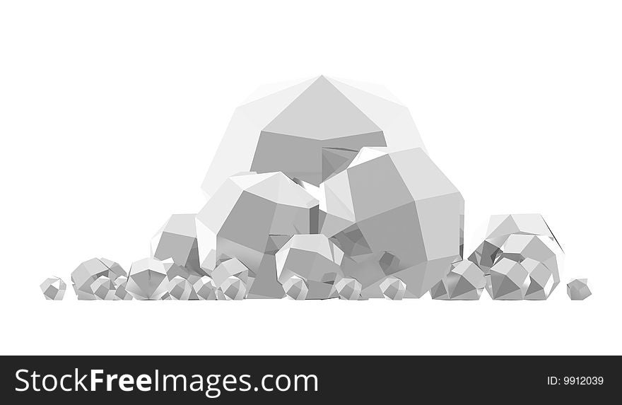 Mountain Semiprecious Stone