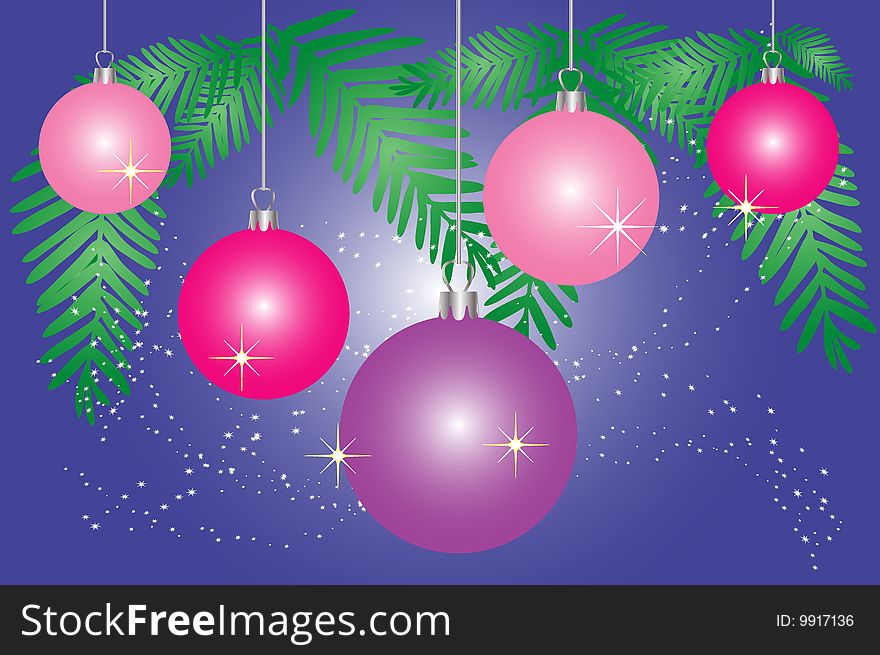 A illustration of a christmas background. A illustration of a christmas background