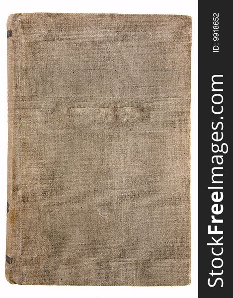 Grey old book cover texture