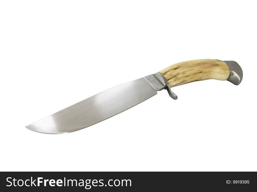 Handmade Knife (with Clipping Path)