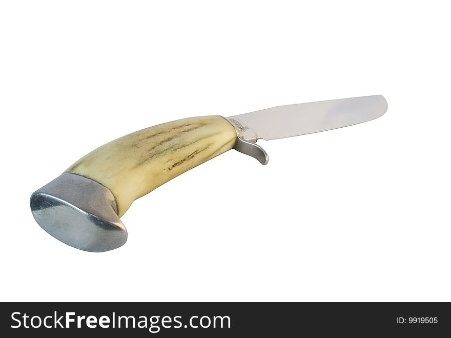 Handmade knife (with clipping path)