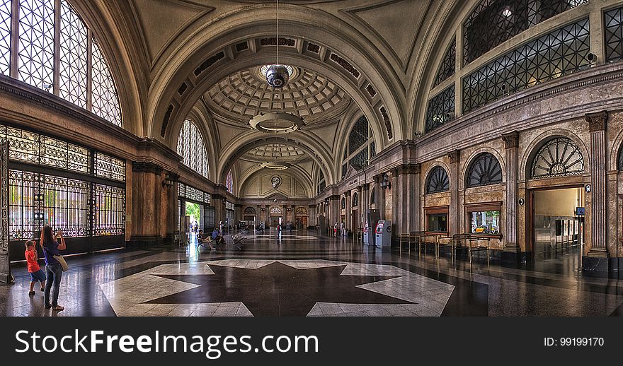 Landmark, Arcade, Tourist Attraction, Symmetry