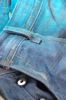 Free Denim Jeans Texture Stock Images - 9924204