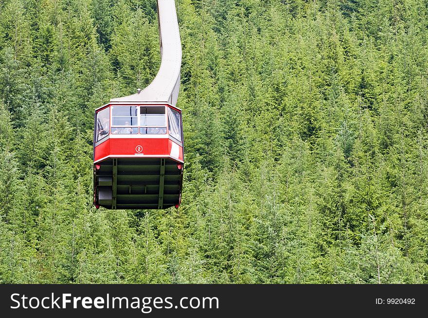 Gondola or cable car