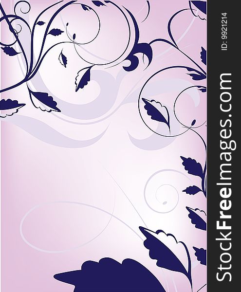 Purple decorative background