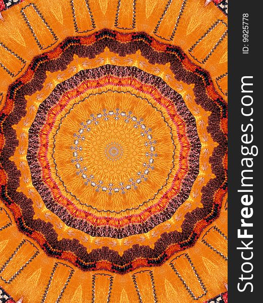 Vibrant colourful orange pattern abstract. Vibrant colourful orange pattern abstract