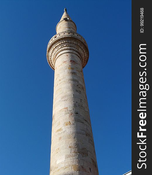 Column, Landmark, Historic Site, Sky