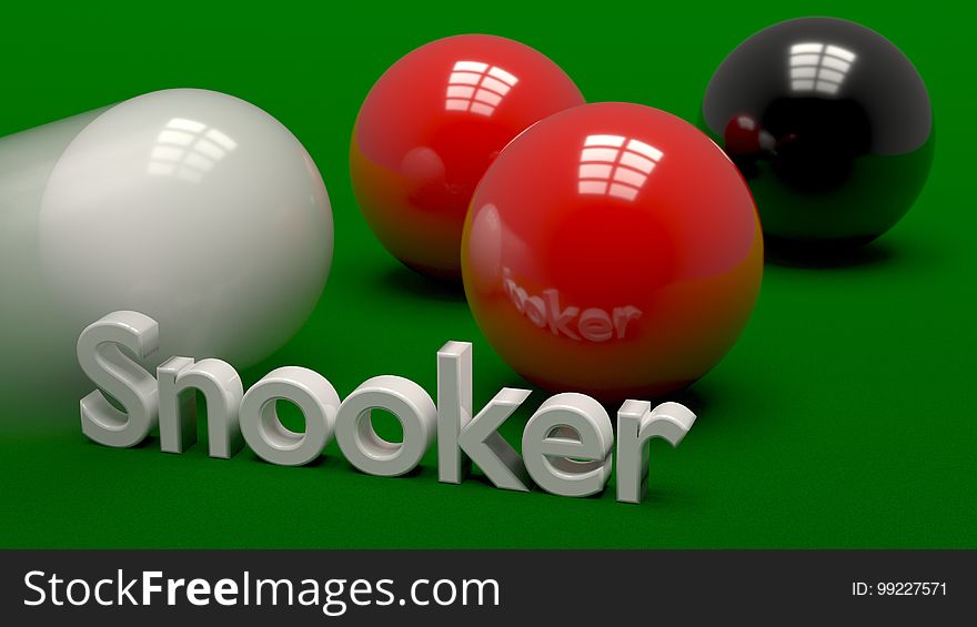 Billiard Ball, Snooker, Indoor Games And Sports, Eight Ball