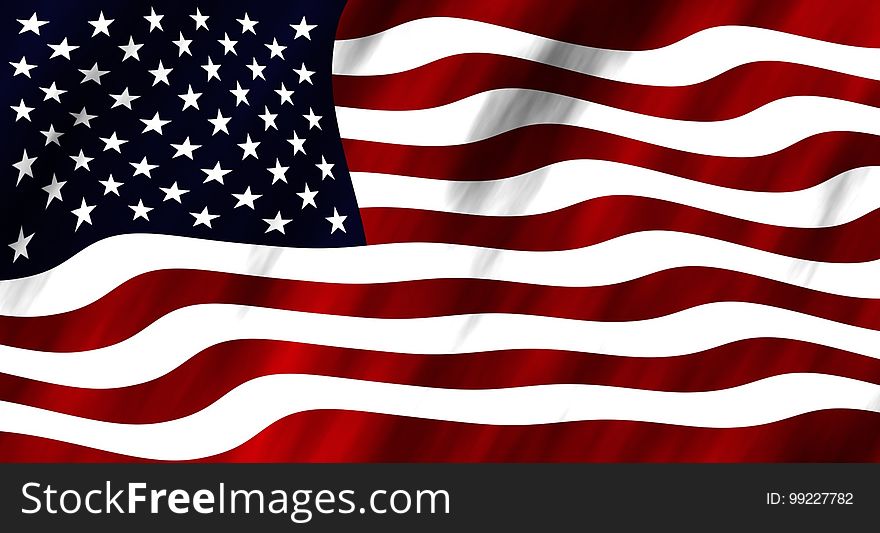 Flag, Flag Of The United States, Pattern, Line