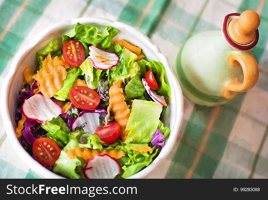 Dish, Salad, Food, Vegetable