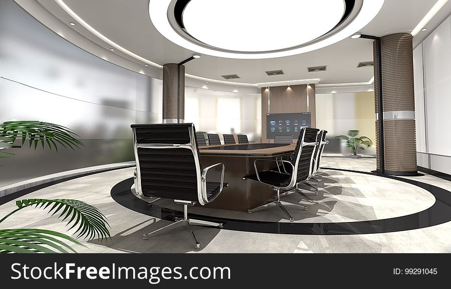 Interior Design, Lobby, Office, Conference Hall