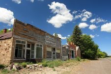 Derelict Old Storefronts Stock Photography Derelict Old Storefronts Stock Photography