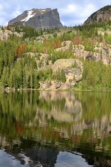 Rocky Mountain Reflections Stock Photo Rocky Mountain Reflections Stock Photo