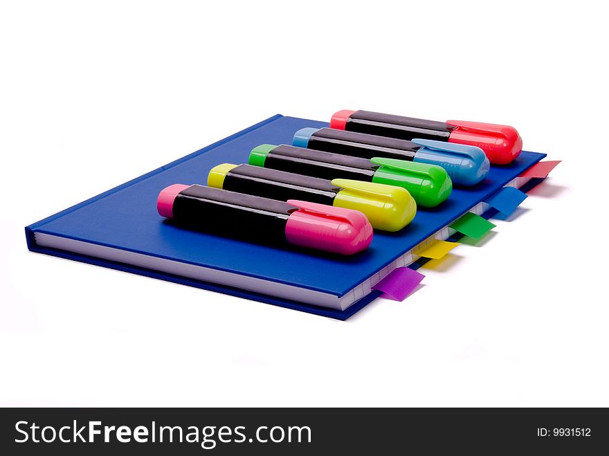 Notepad With Bookmarks