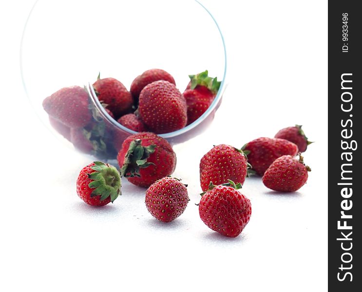 Strawberry fragrant and delicious berry with tender taste