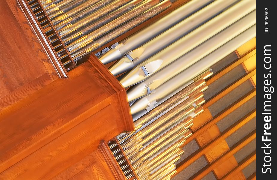 Church organ pies natural light. Church organ pies natural light