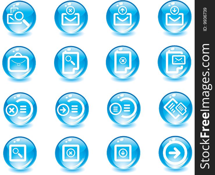 Vector Icons Set.